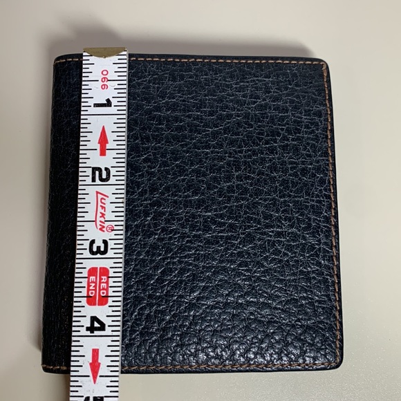 Comme des Garçons Homme Black Grained Leather Wallet - Picture 7 of 7